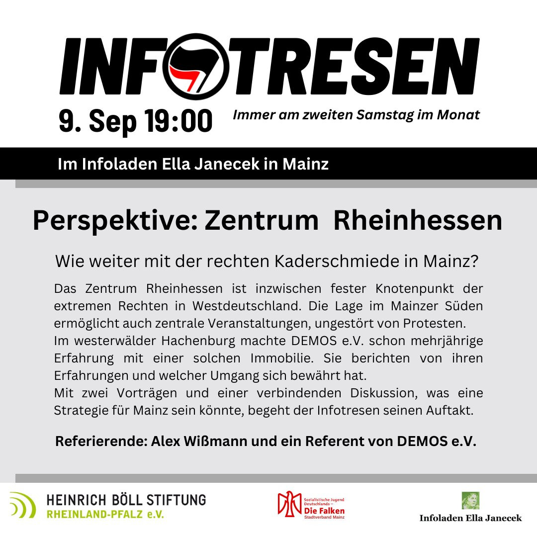 Vortrag zur Hassfabrik in Mainz